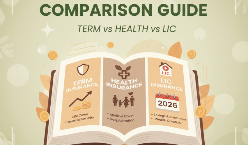 Term vs Health vs LIC Insurance